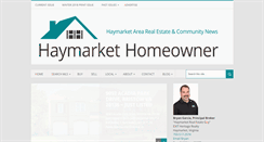 Desktop Screenshot of haymarkethomeowner.com